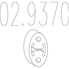 Support (amortisseur) MTS - 02.9370