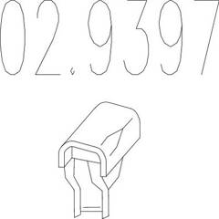 Support (amortisseur) MTS - 02.9397