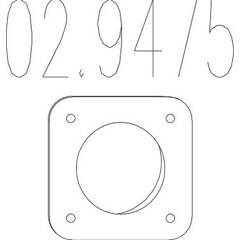 Support (amortisseur) MTS - 02.9475
