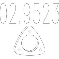 Support (amortisseur) MTS - 02.9523