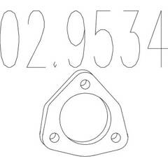 Support (amortisseur) MTS - 02.9534