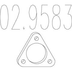 Support (amortisseur) MTS - 02.9583