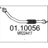 Tubo de escape MTS - 01.10056