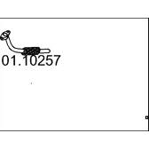 Tubo de escape MTS - 01.10257