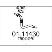 Tubo de escape MTS - 01.11430