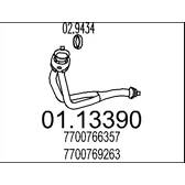Tubo de escape MTS - 01.13390