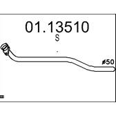 Tubo de escape MTS - 01.13510