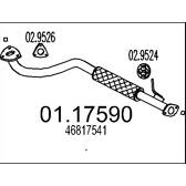Tubo de escape MTS - 01.17590