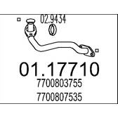 Tubo de escape MTS - 01.17710