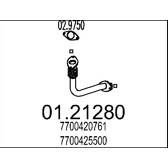 Tubo de escape MTS - 01.21280