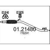 Tubo de escape MTS - 01.21480