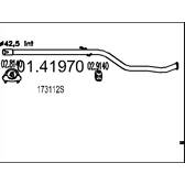 Tubo de escape MTS - 01.41970