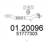 Tubo gas scarico MTS - 01.20096