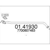 Tubo gas scarico MTS - 01.41930