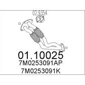 Tuyau échappement MTS - 01.10025