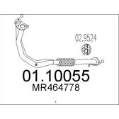 Tuyau échappement MTS - 01.10055