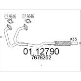 Tuyau échappement MTS - 01.12790