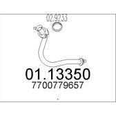 Tuyau échappement MTS - 01.13350