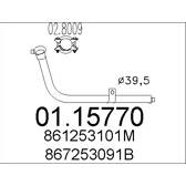 Tuyau échappement MTS - 01.15770
