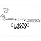 Tuyau échappement MTS - 01.16700