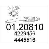 Tuyau échappement MTS - 01.20810