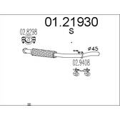 Tuyau échappement MTS - 01.21930