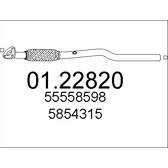 Tuyau échappement MTS - 01.22820