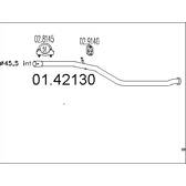 Tuyau échappement MTS - 01.42130