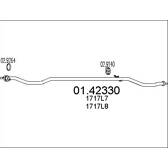 Tuyau échappement MTS - 01.42330