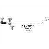 Tuyau échappement MTS - 01.43021