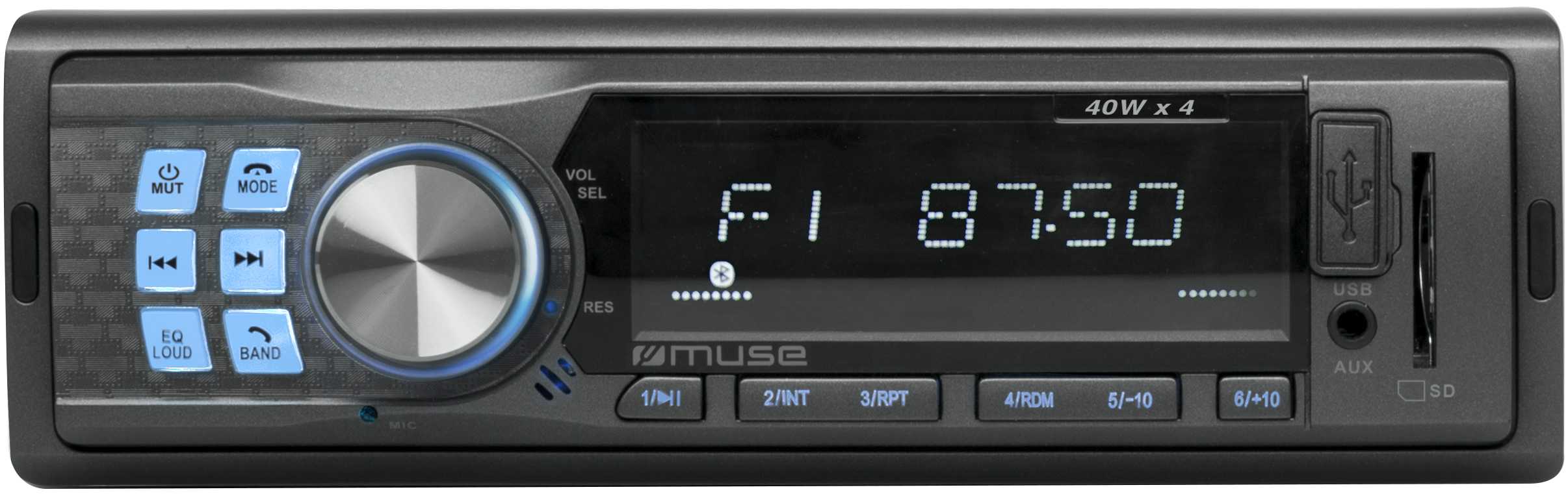 USB/Bluetooth car radio - MUSE M195BT