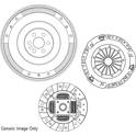 Clutch Kit With Flywheel NATIONAL - CK10076F