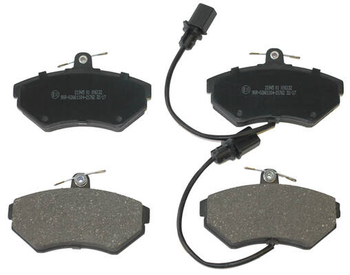 Front brake pad set