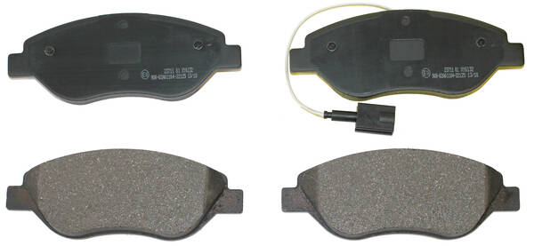 Front brake pad set