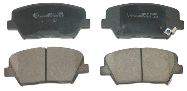 Front brake pad set