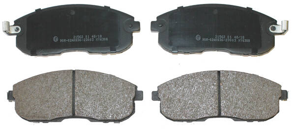 Front brake pad set