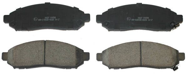 Front brake pad set