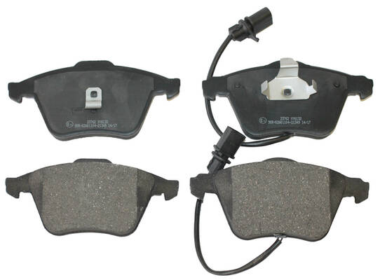 Front brake pad set