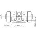 Wheel Brake Cylinder NATIONAL - NWC5099