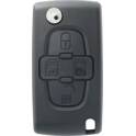 CP478 - Compatible shell Peugeot 4 buttons NEORIV - 763335