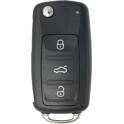 VK007 - Compatible Volkswagen 3 button shell NEORIV - 763385