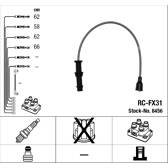 NGK Faisceau HT RC-EF1206 - Kit Câbles Allumage 4 Fils, Qualité Premium