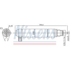 Bouteille déshydratante NISSENS - 95346