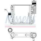 Charge Air Cooler NISSENS - 96380