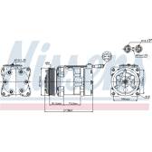 Compresseur climatisation NISSENS - 89056