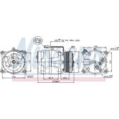 Compresseur climatisation NISSENS - 89060