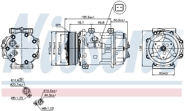 Compressor, air conditioning