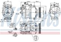 Compressor, air conditioning