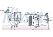 Compressor, air conditioning