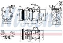 Compressor, air conditioning